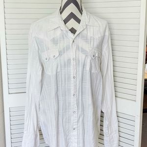 Jack Daniel's White Button Up
